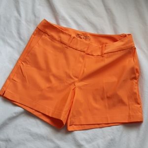 NWOT orange Nike Golf shorts size 2